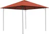 Toit de rechange pour pavillon de jardin 3 x 3 m, rouge Voir les images du produit 1