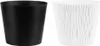 ProsperPlast Sandy Round Kunststoff-Rundtopf in Farbe White Produktbild-Vorschau 6