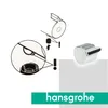 hansgrohe Druckknopf AXOR für Thermostat chrom Produktbild-Vorschau 3