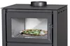 Kaminofen Victoria Regina F mit Backfach + ext. Zuluft Produktbild-Vorschau 2