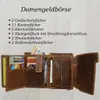 Geldbörse mit RFID Schutz Damen Brieftasche festes dickes Produktbild-Vorschau 2