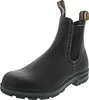 A single black leather boot is shown against a white background. Náhled obrázku produktu