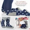 LaLoona Krabbel-Strumpfhose 2er Pack - Sterne Marine Produktbild-Vorschau 5
