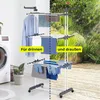 EASYmaxx Wäsche-Tower 1600 mit Rollen, 3 Etagen & 2 Produktbild-Vorschau 4
