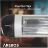 Promiennik podczerwieni AREBOS 2500 W, z pilotem zdalnego Podgląd zdjęcia produktu 5