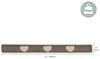 Beautissu Zugluftstopper 100 cm lang Tuuli Tuuli 100, Braun Anteprima dell’immagine prodotto 2