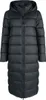 A full-length studio shot of a black puffer coat. Produktbild-Vorschau