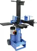 A blue and black electric log splitter is shown against a white background. Náhled obrázku produktu