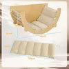 AIYAPLAY 2 in 1 Klettergerüst Set, Kletterbogen aus Holz Produktbild-Vorschau 3