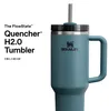Stanley Quencher H2.0, 1,2 liter, kleur: Blue Spruce Petrol Productafbeelding-voorbeeld 3