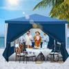 ISOISL Pavillon 3x3 m Blau Partyzelt Gartenpavillon mit Produktbild-Vorschau 11