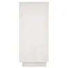 vidaXL Sideboard Weiß 31,5x34x75 cm Massivholz Kiefer Produktbild-Vorschau 7