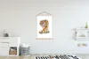 MuchoWow® Textilposter Tiger - Beine - Gras 120x180 cm mit Produktbild-Vorschau 2