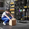 Klappbarer Werkzeugwagen 3-stufig aus Kunststoff und Stahl, Produktbild-Vorschau 7