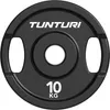 Tunturi Platinum Gusseisen Gewichtsscheibe – Bumper Plate – Produktbild-Vorschau 2