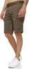 Tazzio Pantaloncini cargo da uomo A200 Khaki W34 Anteprima dell’immagine prodotto 4