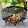 LANDMANN Feuerkorb Cube Massiver viereckiger Feuerkorb aus Produktbild-Vorschau 4