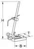 KS Tools 300.0629 300.0629 Height scriber Náhled obrázku produktu 2