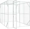 vidaXL Klec pro ptáky antracitová 210 x 304 x 213 cm Náhled obrázku produktu 3