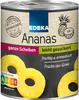 Edeka Ananas ganze Scheiben leicht gezuckert fruchtig Produktbild-Vorschau 2