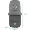 Winterfußsack mit  für Kinderwagen Buggy Jogger Kinder Produktbild-Vorschau 9