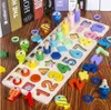 Drewniany sorter liczb Montessori 3w1 13x36cm Podgląd zdjęcia produktu 16