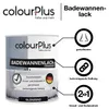 colourPlus Badewannenlack 750 ml, Cremeweiß glänzend – Produktbild-Vorschau 2