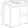 Mobili da bagno Mars 60 x 30 x 60cm Nero opaco - armadio Anteprima dell’immagine prodotto 3