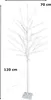 120 LED Lichterbaum 70 x 120cm weiß - Leuchtbaum mit Timer Produktbild-Vorschau 2