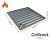 Griglia del forno 22x22cm in acciaio massiccio - Non c'è Anteprima dell’immagine prodotto 7