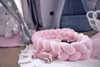 Bettschlange geflochten Velours 300 cm – Rosa | Produktbild-Vorschau 2
