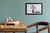 Bild 30x20 MDF-Rahmen, Wandkunst weißes Pferd Produktbild-Vorschau 2