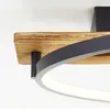 BRILLIANT LED Deckenleuchte 70x30cm Pirus Holz/Metall Produktbild-Vorschau 15