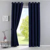 Vorhänge Blickdicht »NewYork« Blau HxB 245x140 cm 2er-Pack Produktbild-Vorschau 1