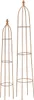 Rankhilfe Metall Rost Obelisk Set Vintage Garten 69/86cm Produktbild-Vorschau 1