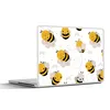 MuchoWow® Laptop Aufkleber Sticker Cover Bienen - Muster - Produktbild-Vorschau 1