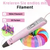 Fleau Kids 3D Stift Starter Pack Rosa XXL - 150m Filament - Produktbild-Vorschau 10