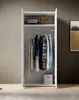 Kleiderschrank Base | 80 x 52 x 177 cm | Weiß Produktbild-Vorschau 6