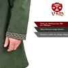 Klassische Wikinger Tunika grün mit Knotenmuster "Hakon", Produktbild-Vorschau 3