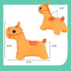 Hoppimals Höpftier orange Pferd mit Pumpe Hüpfpferd Produktbild-Vorschau 14