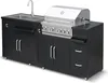 Cucina in metallo per esterni con lavello barbecue e Anteprima dell’immagine prodotto 1