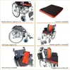 KEROS fauteuil roulant manuel pliable aluminium pour Voir les images du produit 5