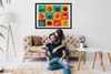 Bild - Bilderrahmen - 100 cm x 70 cm - MDF - Rahmen - Foto Produktbild-Vorschau 3