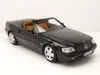 Mercedes SL 500 R129 Cabrio 1999 schwarz Modellauto 1:18 Produktbild-Vorschau 9