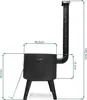 Ø49cm Uchag 2mm Stahl Abzugsrohr Adapter-Ringe 22L Kazan Produktbild-Vorschau 7