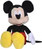 A plush toy of Mickey Mouse sitting down against a white background. Voir les images du produit