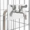 Gabionen Wasserhahn Silber 25 x 25 x 100 cm Edelstahl Produktbild-Vorschau 9