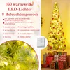 COSTWAY Sztuczna choinka 210 cm ze śniegiem, zginanym Podgląd zdjęcia produktu 5