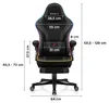 Chaise d'ordinateur de jeu pivotante Huzaro RGB Smart Voir les images du produit 8