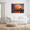 Glasbild 120x90cm in XXL für Wohnzimmer, Schlafzimmer Motiv Produktbild-Vorschau 2